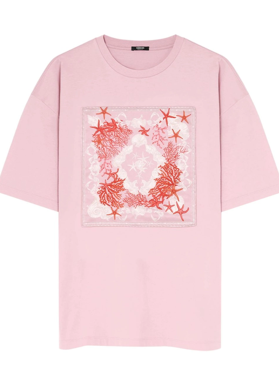 Affordable Women T-shirt Barocco Sea Versace 0808